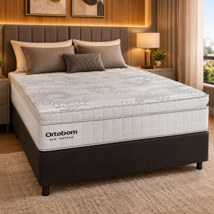 COLCHÃO NEW FREEDOM 32CM - MOLAS ENSACADAS SUPERPOCKET - ORTOBOM