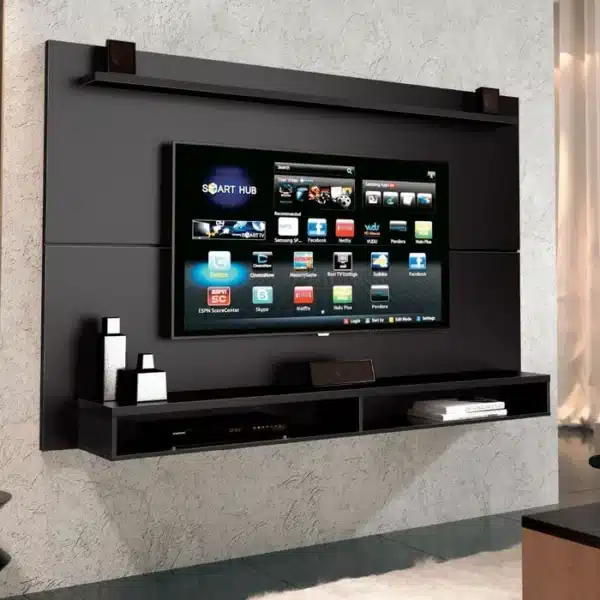 PAINEL MAXI 1.80 - PARA TV ATÉ 65 POLEGADAS C/ NICHO E PRATELEIRA - EDN MÓVEIS - Imagem 6
