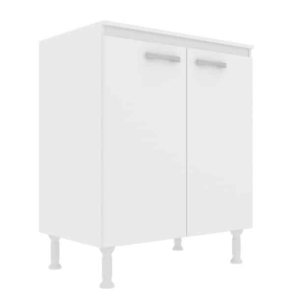 BALCÃO DE COZINHA DUPLO PARA COOKTOP 80CM -EVIDÊNCIA MÓVEIS - Imagem 3