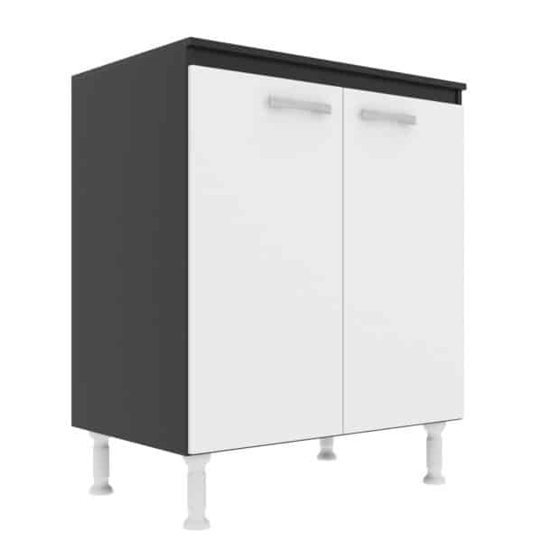 BALCÃO DE COZINHA DUPLO PARA COOKTOP 80CM -EVIDÊNCIA MÓVEIS - Imagem 2