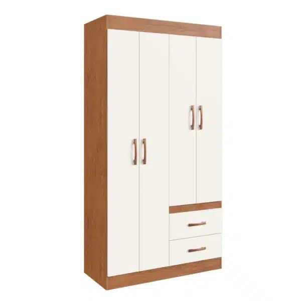 GUARDA-ROUPA CORDOVA 91CM - 4 PORTAS E 2 GAVETAS - DORIPEL - Imagem 8