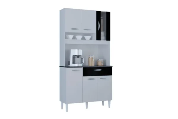 COZINHA CORAL 90CM - 6 PORTAS E 1 GAVETA- POQUEMA - Image 5