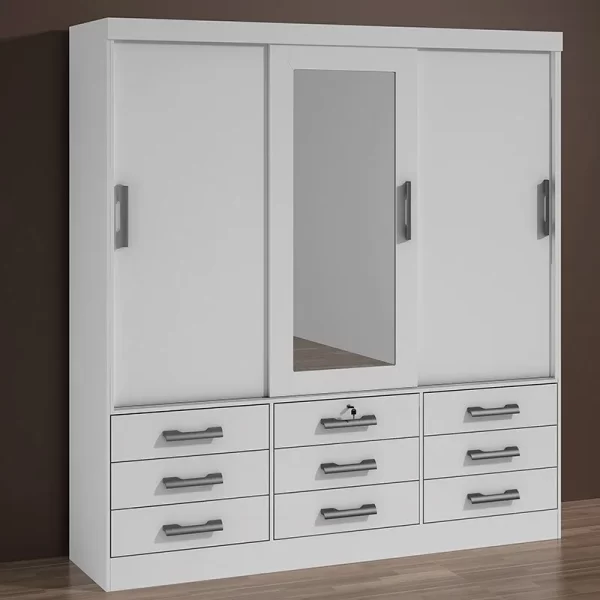 GUARDA ROUPA 3 PORTAS MERIDIAN - DDORO