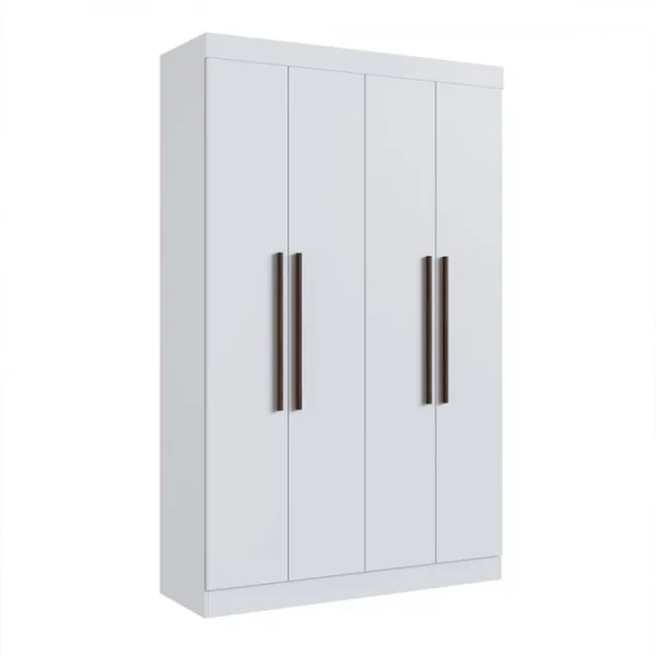 GUARDA ROUPA RECIFE 1.21m C/ 4 PORTAS S/ PÉS - SALLETO - Imagem 11