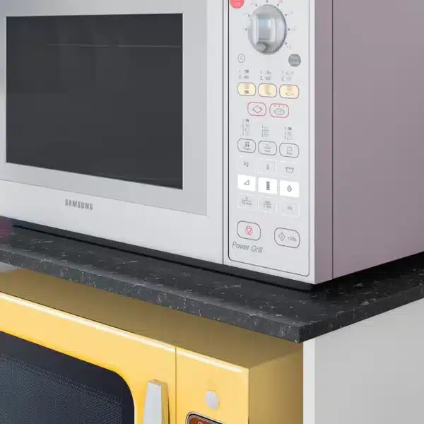BALCÃO DE COZINHA ISIS 69CM PARA FORNO E MICROONDAS - 2 PORTAS - NICIOLI - Image 3