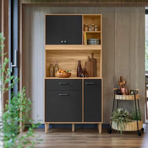 COZINHA ERVA DOCE 90CM - 4 PORTAS E 1 GAVETA - NICIOLI