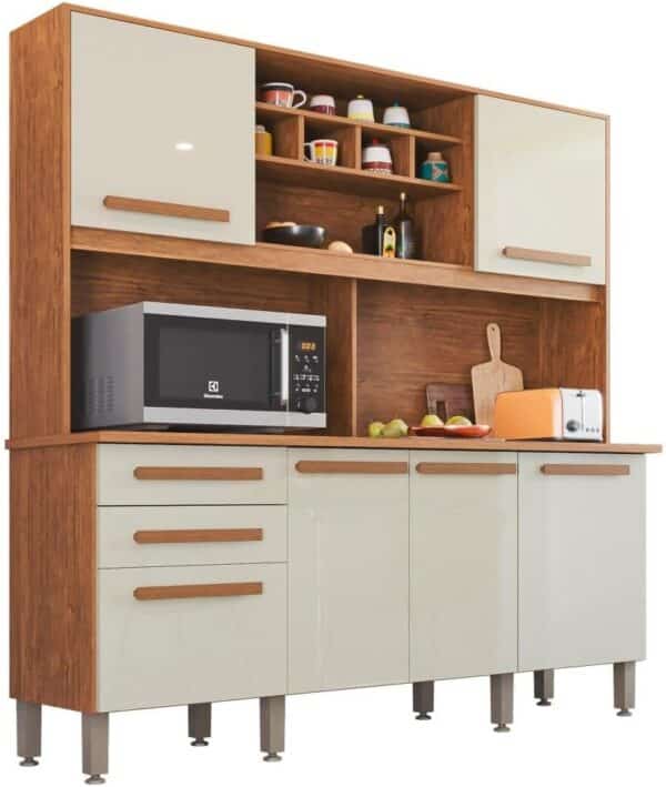COZINHA LUNNA/LARA COM 5 PORTAS E 2 GAVETAS 1.62 – IMOP - Imagem 5