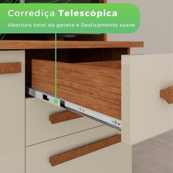 COZINHA LUNNA/LARA COM 5 PORTAS E 2 GAVETAS 1.62 – IMOP - Imagem 7