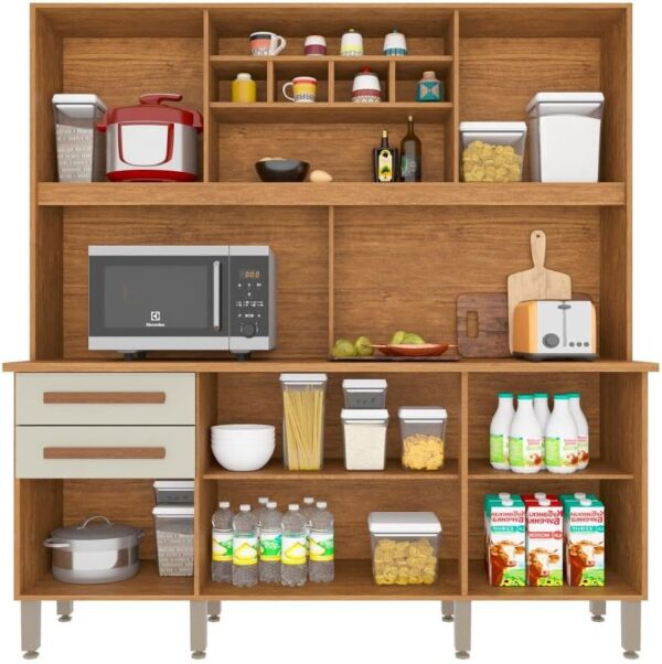 COZINHA LUNNA/LARA COM 5 PORTAS E 2 GAVETAS 1.62 – IMOP - Imagem 8