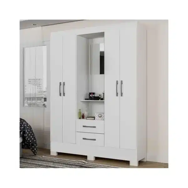 GUARDA ROUPA VALENÇA 1.35 C/ 04 PORTAS - RODIAL