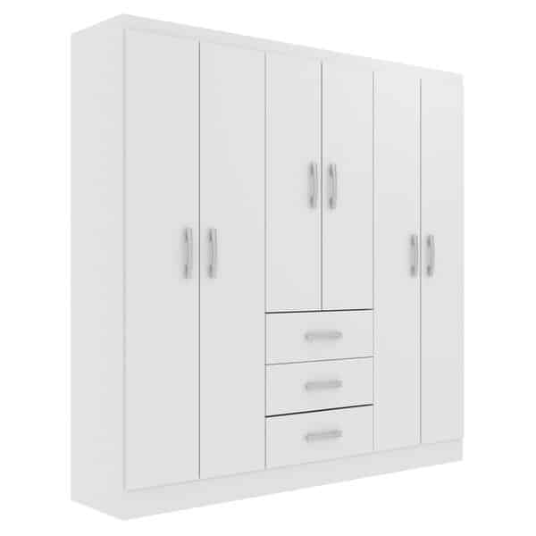 GUARDA ROUPA SEVILHA 6P 3G - EVIDÊNCIA MÓVEIS - Image 4