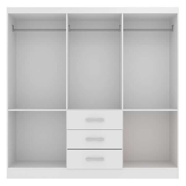 GUARDA ROUPA SEVILHA 6P 3G - EVIDÊNCIA MÓVEIS - Image 6