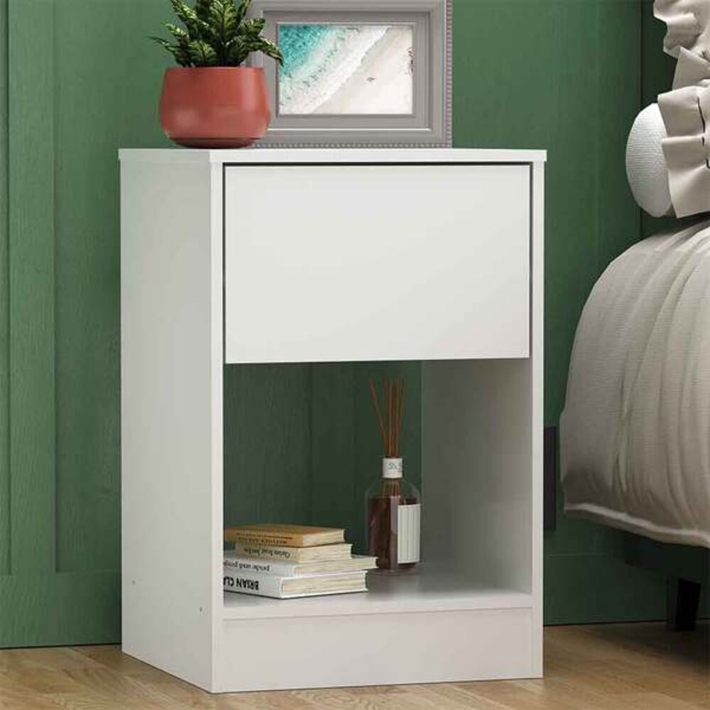 MESA DE CABECEIRA IPÊ C/ 1 GAVETA - RODIAL