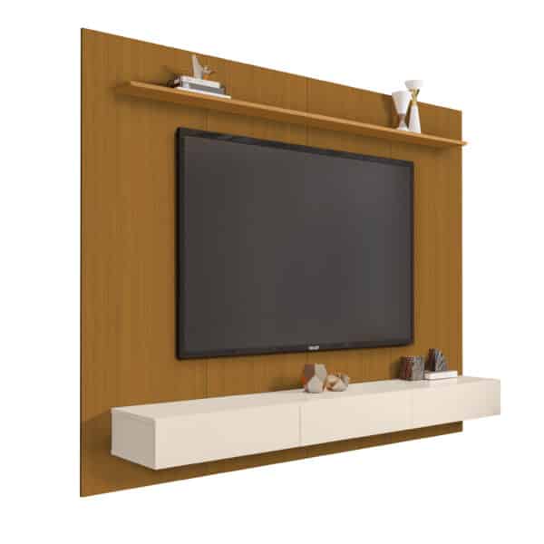 HOME SUSPENSO AVANT 1.80 C/NICHO DIOR 1.60 - PARA TV ATÉ 65 POLEGADAS - EDN MÓVEIS - Imagem 4