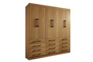 GUARDA ROUPA MONACO PLUS 2.30 C/ 6 PORTAS E 12 GAVETAS - DDORO
