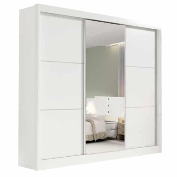 GUARDA ROUPA LOS ANGELES 2.73 C/ 3 PORTAS E 6 GAVETAS - DDORO