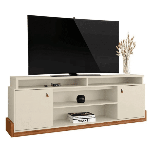 RACK MONTANA 1.88 PARA TV ATÉ 65 POLEGADAS C/ 2 PORTAS - MOBLER - Image 2