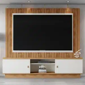 HOME SANTOS 2.0 M - PARA TV ATÉ 75 POLEGADAS C/ 2 PORTAS DESLIZANTES - MOBLER