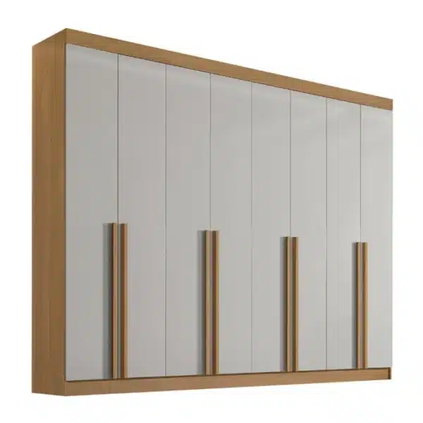 GUARDA ROUPA DAYMOND 2.75 C/ 8 PORTAS 8 GAVETAS - 100% MDF - DDORO - Image 2