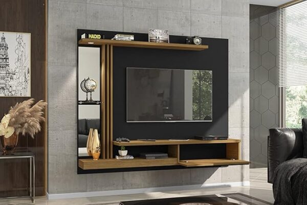 PAINEL SUSPENSO DENVER 1.60 - PARA TV ATÉ 55 POLEGADAS E 1 PORTA BASCULANTE - BECHARA - Imagem 5