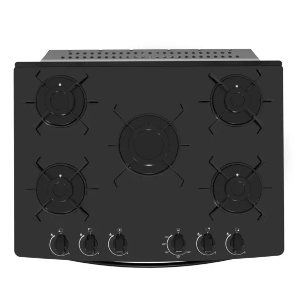 FOGÃO SMART GLASS 5 BOCAS AUTOMÁTICO FORNO 94 LITROS - REALCE - Imagem 5