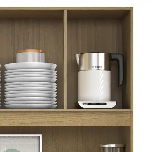ARMÁRIO DE COZINHA 1210 C/ 4 PORTAS 1 GAVETA COM CORREDIÇA TELESCÓPICA - ARAMÓVEIS - Imagem 7