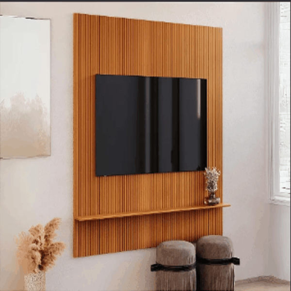 PAINEL AVANT 1.80 RIPADO EM 3D - PARA TV ATÉ 75 POLEGADAS - EDN MÓVEIS - Imagem 2