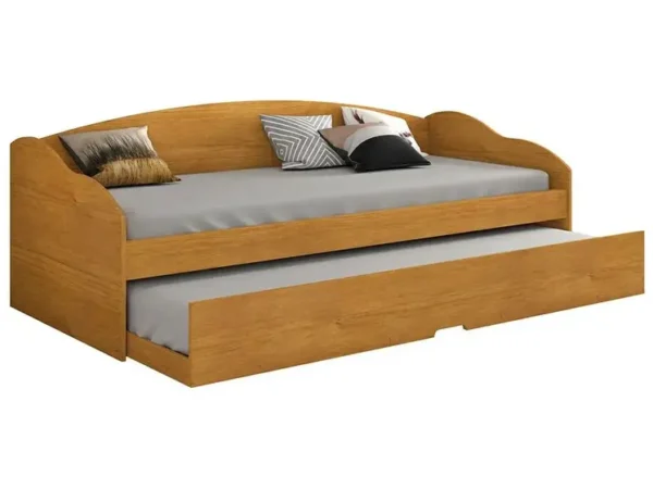 SOFÁ CAMA FUNNY SOLTEIRO COM CAMA AUXILIAR - CONQUISTA MÓVEIS - Imagem 6