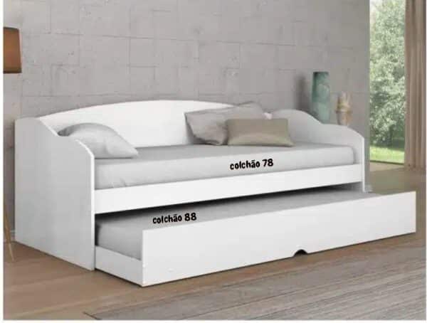 SOFÁ CAMA FUNNY SOLTEIRO COM CAMA AUXILIAR - CONQUISTA MÓVEIS - Imagem 8