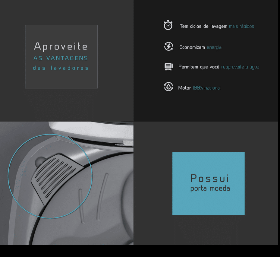 LAVADORA DE ROUPA TANQUINHO SEMIAUTOMÁTICA 20,5KG - NEWMAQ - Imagem 2