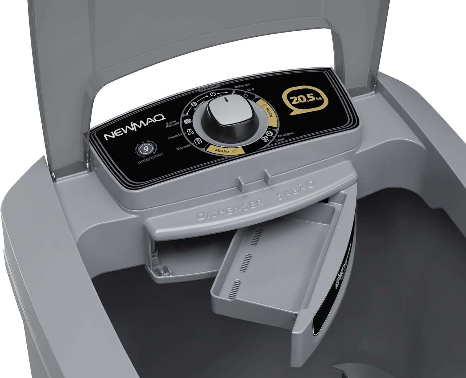 LAVADORA DE ROUPA TANQUINHO SEMIAUTOMÁTICA 20,5KG - NEWMAQ - Imagem 5