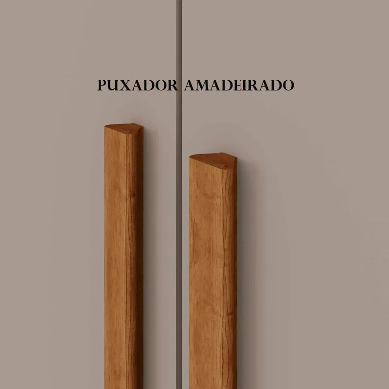 GUARDA ROUPA DINAMARCA 1.80 C/ 6 PORTAS 9 GAVETAS - SALLÊTO - Imagem 5