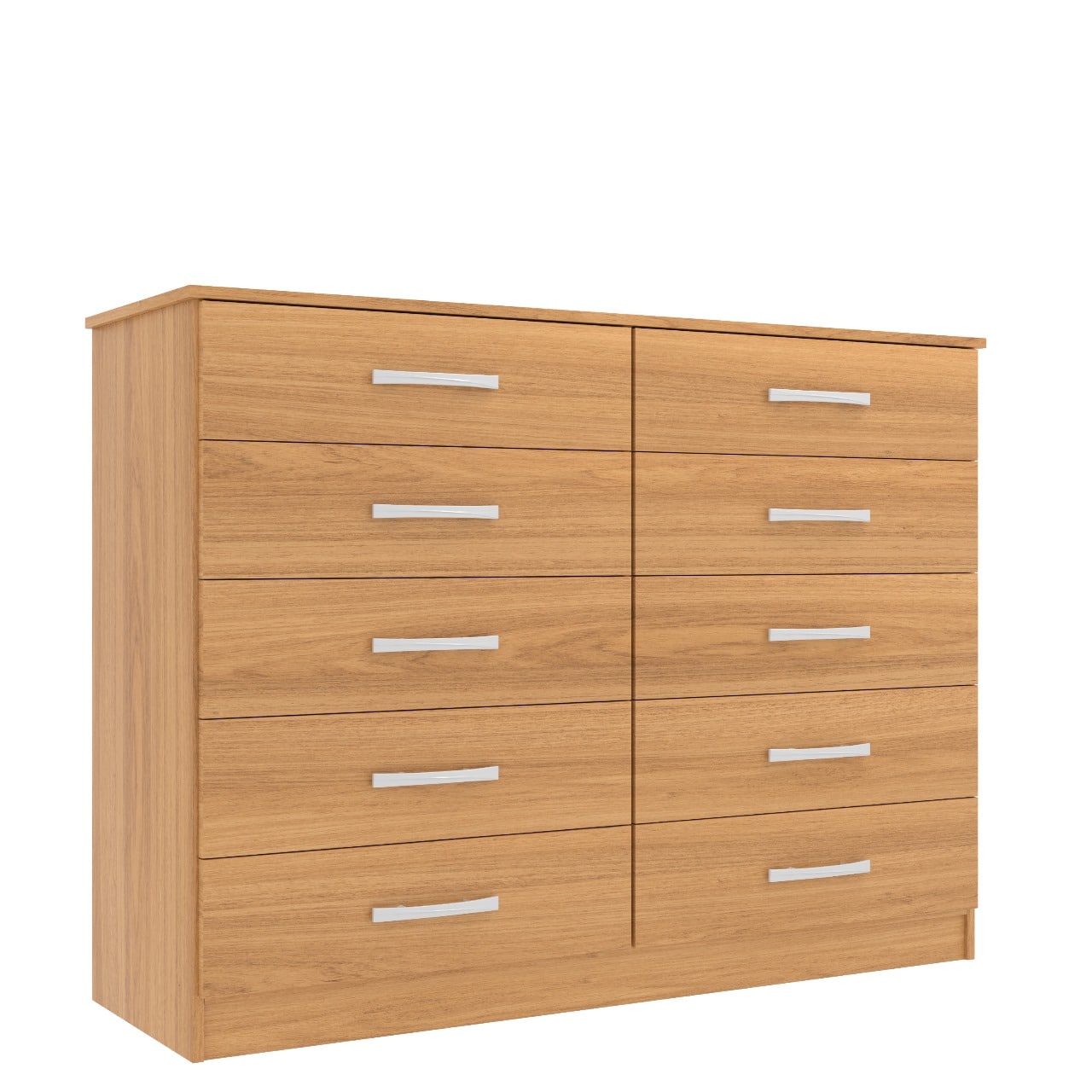 PROMOÇÃO CÔMODA MARBELA 0.92 CM - 10 GAVETAS -EVIDÊNCIA MÓVEIS - Imagem 2