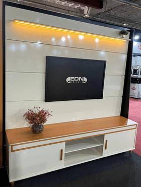 PROMOÇÃO - KIT RACK COMODORO 1.80 + PAINEL BLISS 1.80 PARA TV ATÉ 60 POLEGADAS - EDN - Imagem 6