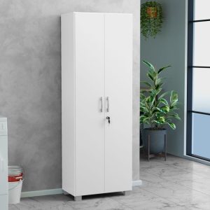 ARMÁRIO MULTIUSO VEGAS 0.60 CM  COM PÉS, CHAVE, DUAS PORTAS E 4 PRATELEIRAS - SAN MARINO