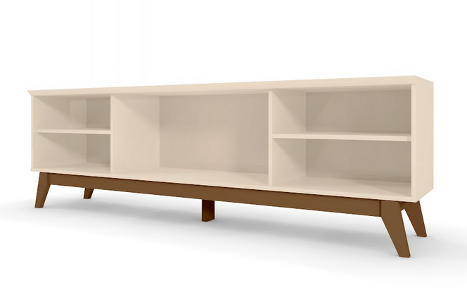 BANCADA CAMPINAS 1.83 C/ 2 PORTAS PARA TV ATÉ 75 POLEGADAS - MOBLER - Imagem 3