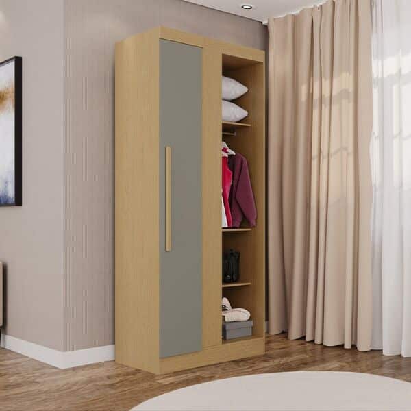 GUARDA ROUPA FORTALEZA MODULADO 1 PORTA - SALLETO - Imagem 7