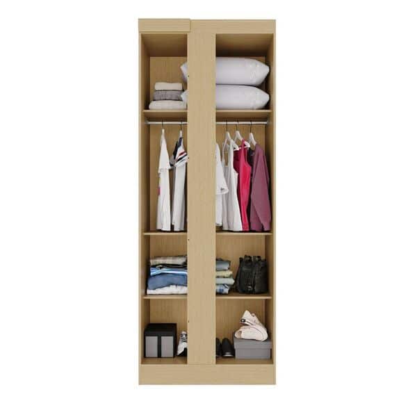 GUARDA ROUPA FORTALEZA MODULADO 1 PORTA - SALLETO - Imagem 8