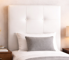 CABECEIRA SOLTEIRO LUNA (CORINO) - RA ESTOFADOS