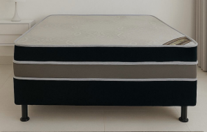 CAMA BOX DIJON COM ESPUMA D33 - LONG LIFE - CASAL