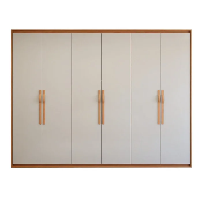 GUARDA ROUPA SUAVITÁ 2.70 CM COM 6 PORTAS 6 GAVETAS, 100% MDF - LOPAS - Imagem 2