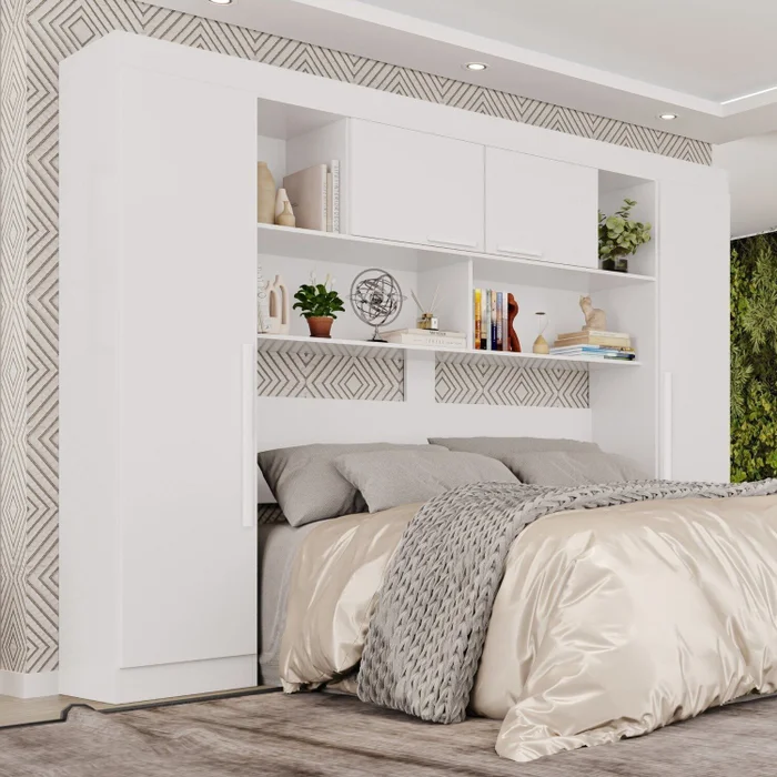 GUARDA ROUPA MODULADO APOLO PREMIUM 2.40 CM C/ 4 PORTAS - SALLETO