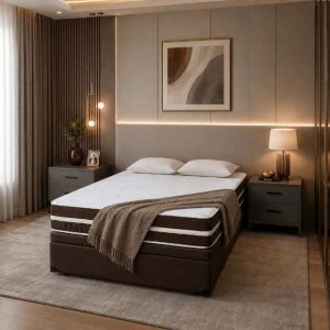 PROMOÇÃO - BASE BAÚ CASAL + COLCHÃO CLASSIC MOLAS ENSACADAS