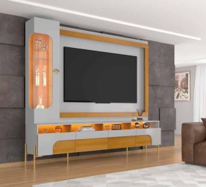 HOME BRILHARE 2.16 CM C/ PORTA REFLECTA E LED TV 75 - BECHARA