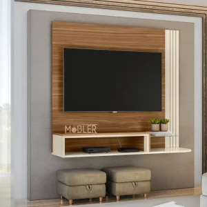 PAINEL LONDRES 1.20 COM NICHO TV 48" MOBLER